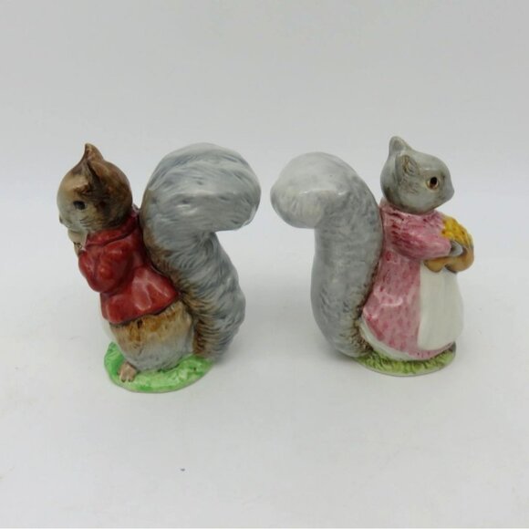 Beatrix Potter Timmy & Goody Tiptoes Figurines Beswick England Vintage - Picture 8 of 10
